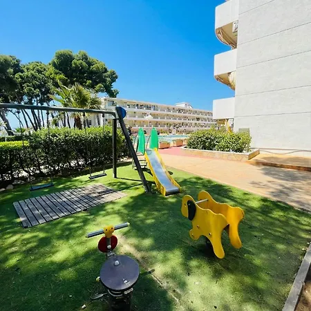 Apartment Vistas Al Mar, Con Acceso Directo A La Playa, Piscina Y Parking Gratis!!! *